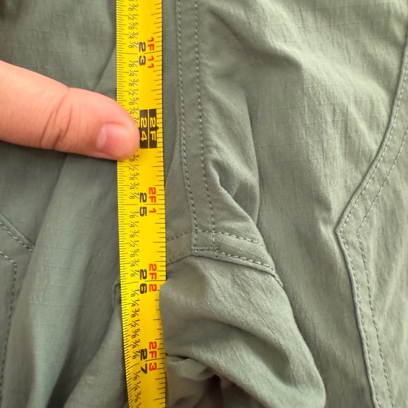 Duluth Trading Co Women's Heirloom Gardening Overalls Green Plus 2x-31 Nylon - Picture 8 of 14